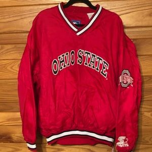 Ohio State Rain Pullover by Starter